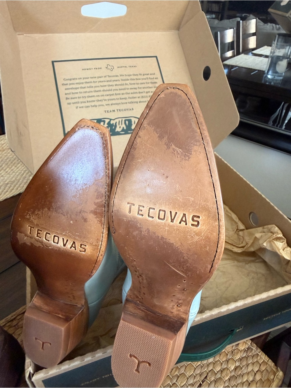 Tecovas Annie Slate Blue - Picture 4 of 5